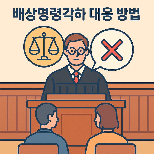 안양손해배상변호사, 배상명령각하